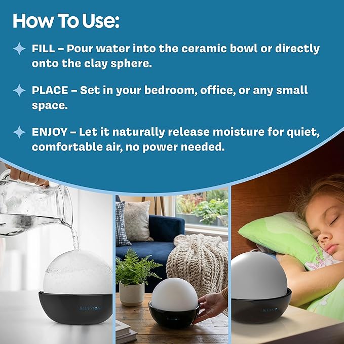 Humidifiers, Non-Electric Battery Free - Image 6