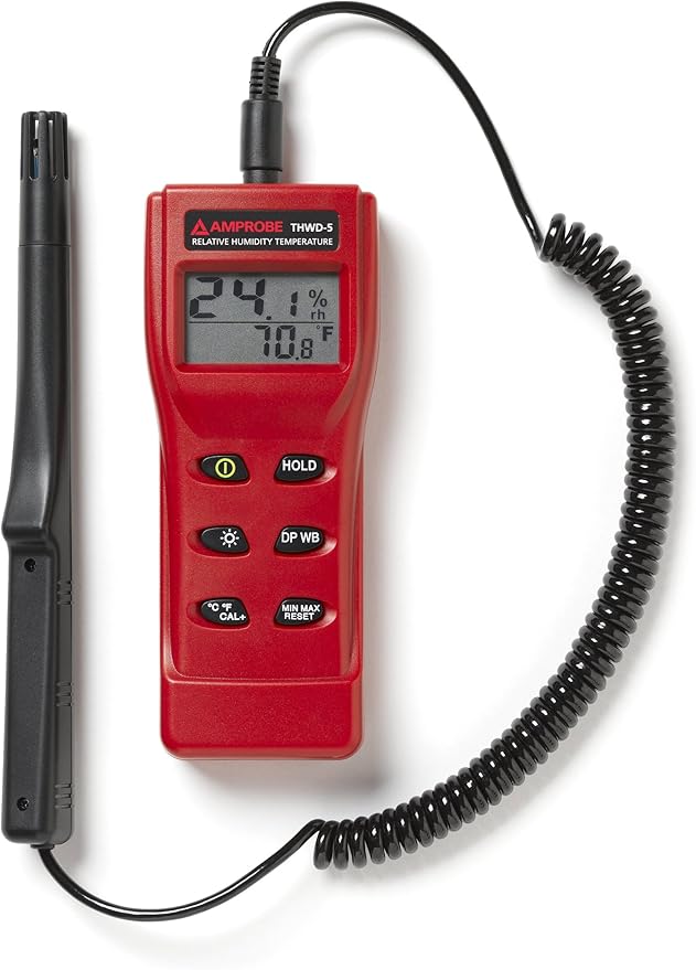 Amprobe THWD-5 Relative Humidity and Temperature Meter by Amprobe