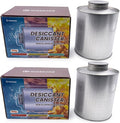 900 Gram 2 Pack Dehumidifiers for Home, Rechargeable Gun Safe Dehumidifier by Wisesorb