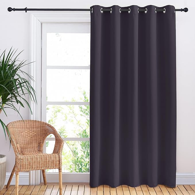 NICETOWN Bedroom Blackout Curtain Panel, 1 Panel, 70 x 84 inch, Privacy Window by NICETOWN