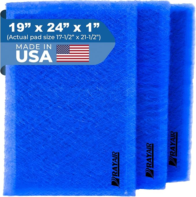 RAYAIR SUPPLY 19x24 Replacement Filter Pads Compatible by RAYAIR+SUPPLY