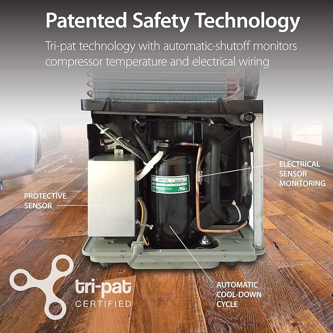 Soleus Air Energy Star Rated 4, 500 SqFt., 50 Pint Dehumidifier - Image 9