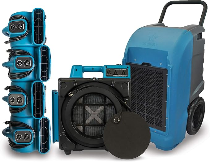 XD-125 Commercial Water Flood Damage Restoration Package by XPOWERManufactureInc-HomeImprovement