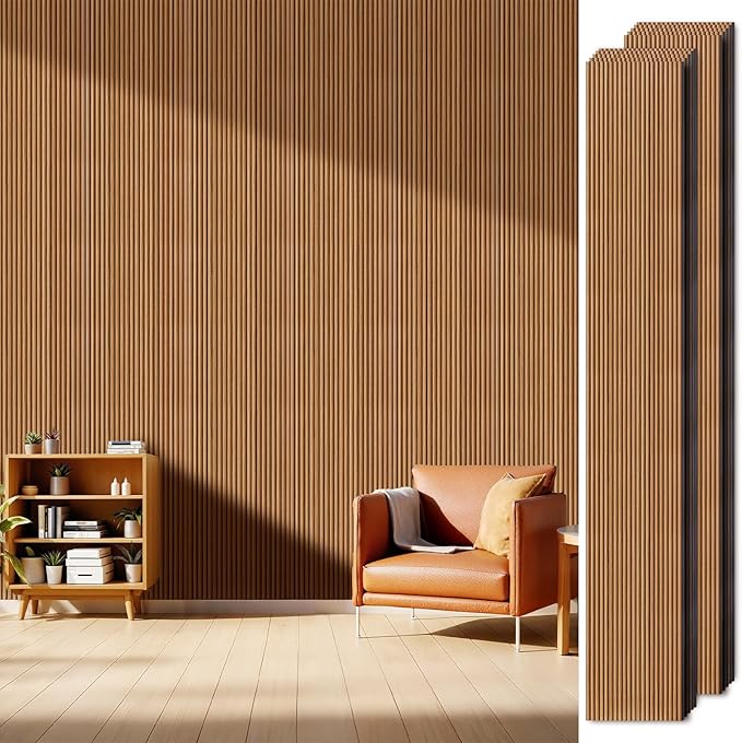 PS Wall Panels for Interior Wall Decor, Covers 129.16 sq.ft, Lightweight Wall by LARWORKS