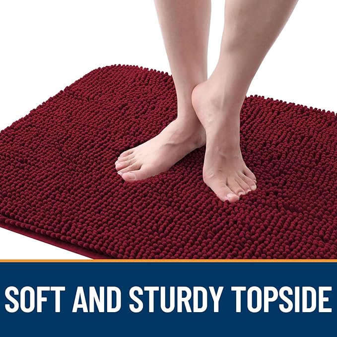 OLANLY Dog Door Mat for Muddy Paws 59x32, Absorbs Moisture and Dirt, Absorbent - Image 4