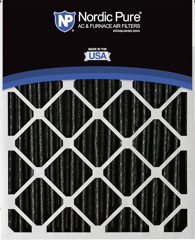 Nordic Pure 16x24x2 Pleated MERV 8 Pure Carbon Air Filters 12 Pack | Actual - Image 5