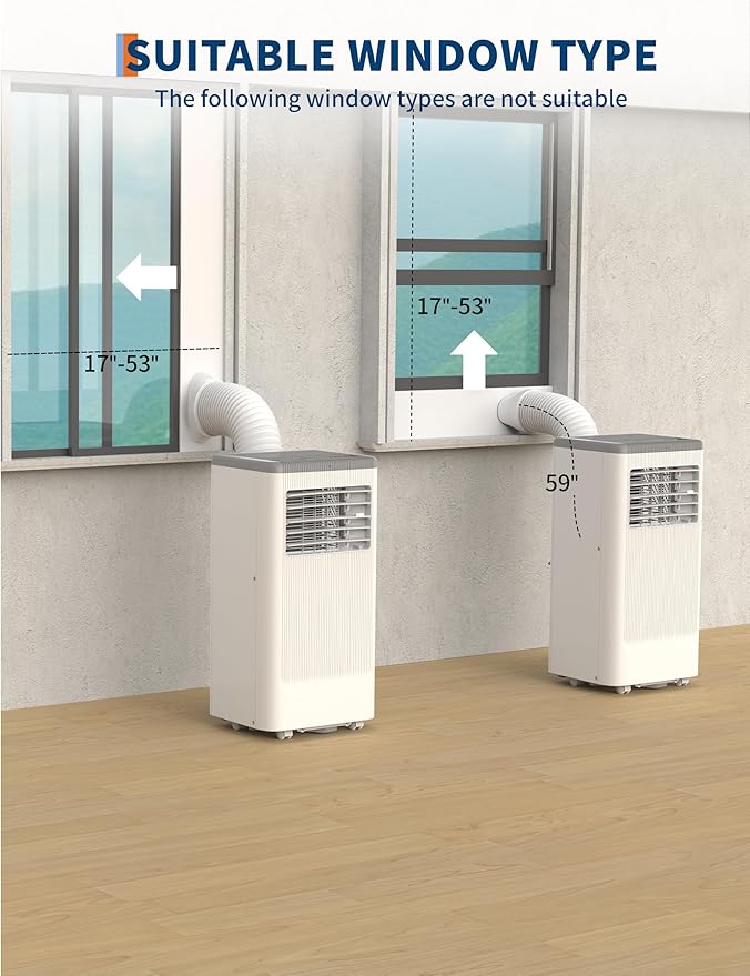 GarveeHome Portable Air Conditioner, 8000 BTU - Image 6