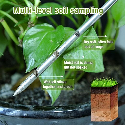 Soil Probe 10 Inches Moisture Meter - Image 3
