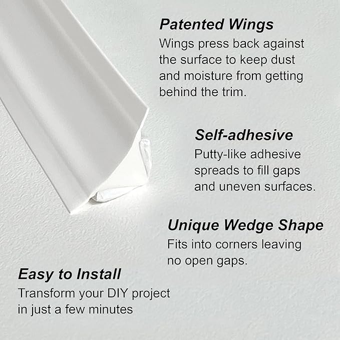 InstaTrim Bug Barrier Sealant for Gaps and Cracks, Self-Adhesive to Keep Out - Image 5