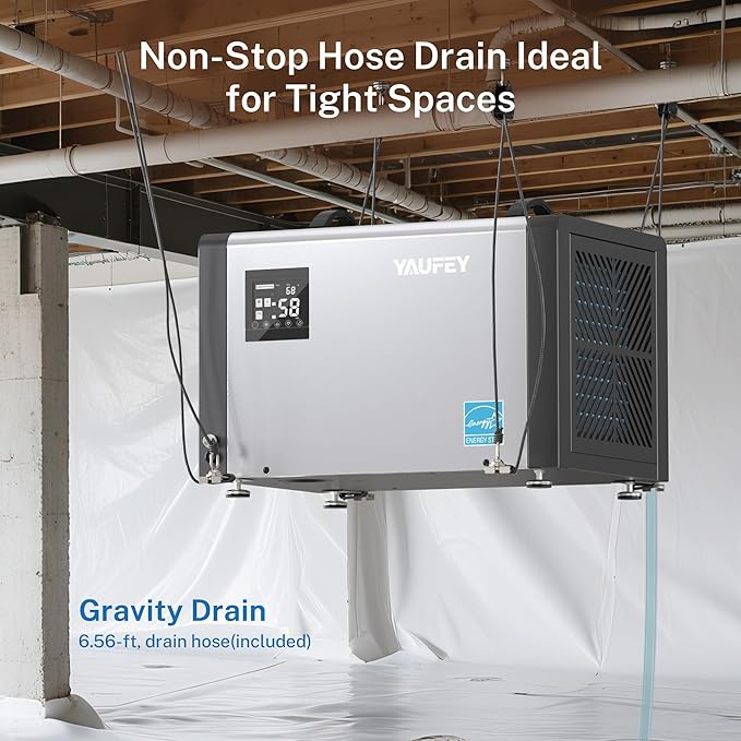 Yaufey 70 Pint Energy Star Commercial Dehumidifier - Image 4
