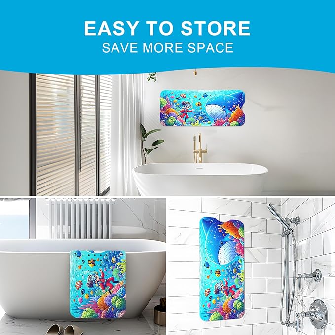 XIYUNTE Baby Bath Mat for Tub Non Slip Kids Bath Mat - Image 5