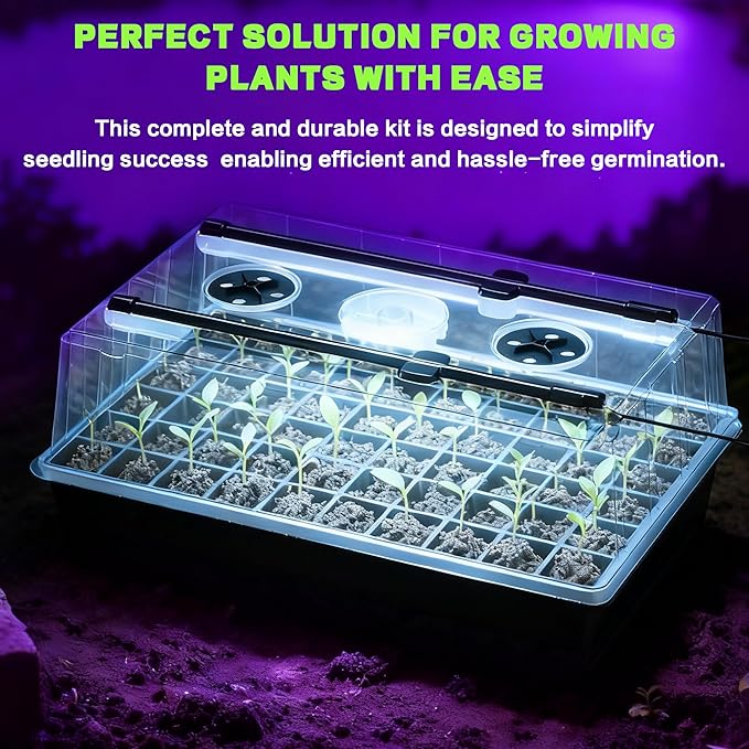60-Cell Self-Watering Seed Starter Tray - Image 7