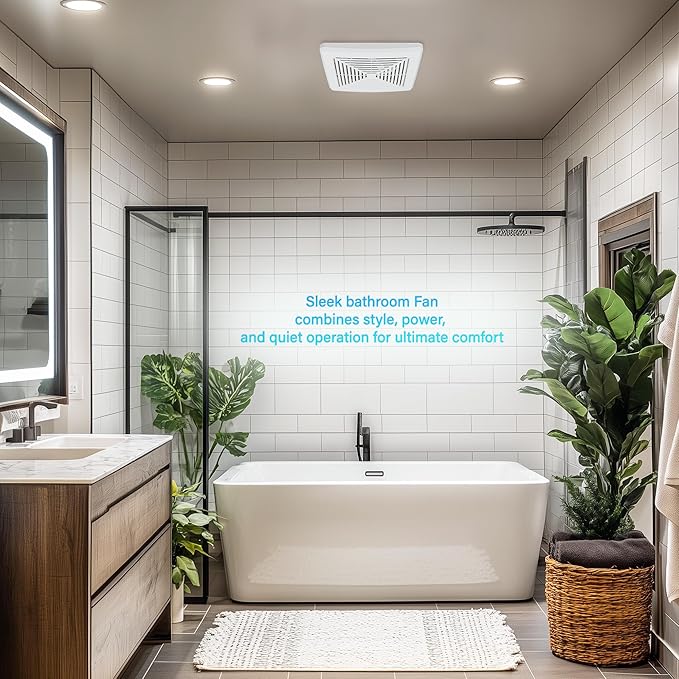 50CFM Ceiling Bathroom Exhaust Fan: Vent Fan - Image 5