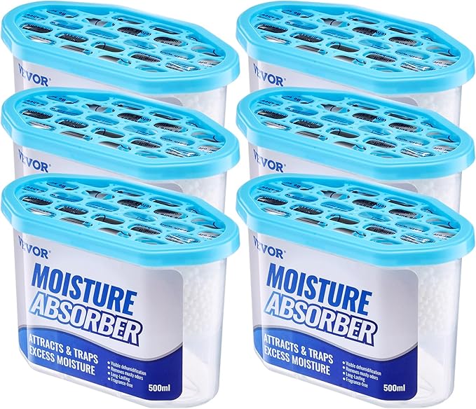 VEVOR Moisture Absorber Boxes, 10.8 oz Humidity Absorber Boxes, Fragrance Free by VEVOR