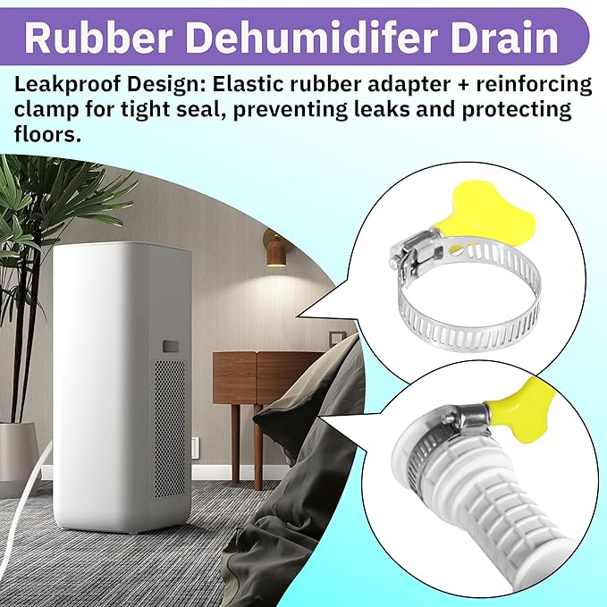 16.5FT Portable Dehumidifier DrainHose - Image 2