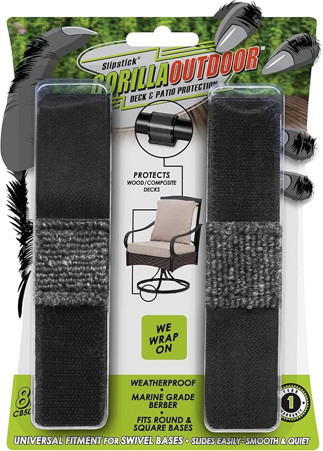 GorillaMarineGradeBerber Slipstick GorillaOutdoor Sled Base Chair Floor by Slipstick