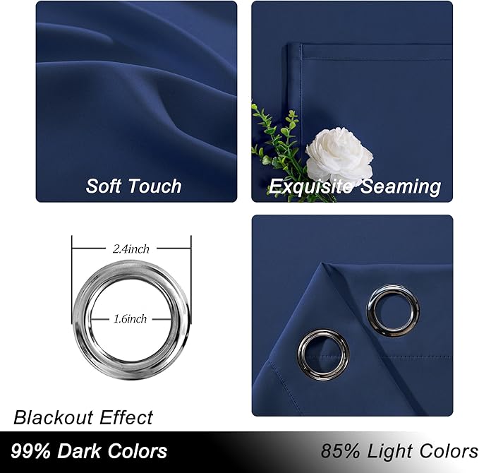 Hiasan Sliding Glass Door Blackout Curtains - Image 2