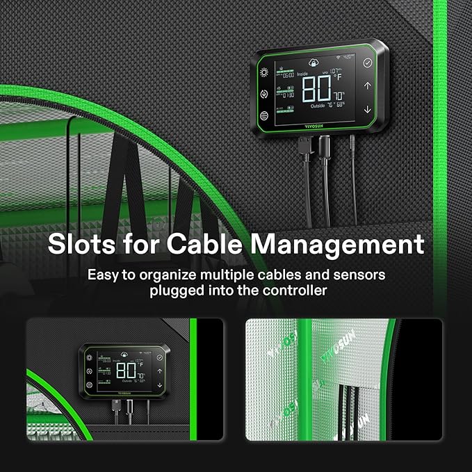 VIVOSUN D948 2-in-1 9x4 Grow Tent - Image 5