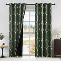 NICETOWN 100% Blackout Curtains 84 inch Length 2 Panels Set, Dark Mallard by NICETOWN