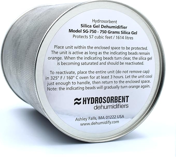 HYDROSORBENT® Silica Gel Dehumidifier Canister - Image 3