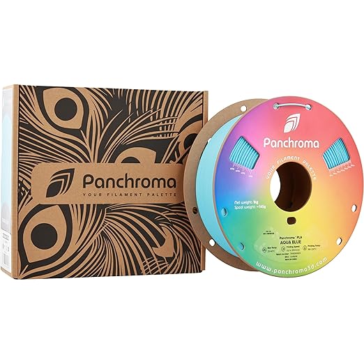 Panchroma PLA Aqua Blue 3D Printer Filament, 1kg Spool, High Speed Printing - Image 8