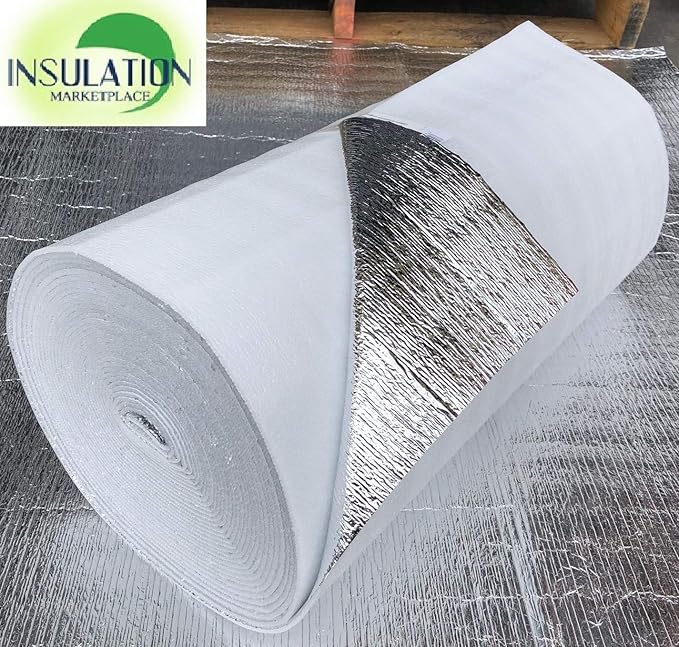SmartSHIELD -3mm 16"x50ft Reflective Insulation roll, Foam Core Radiant Barrier - Image 2