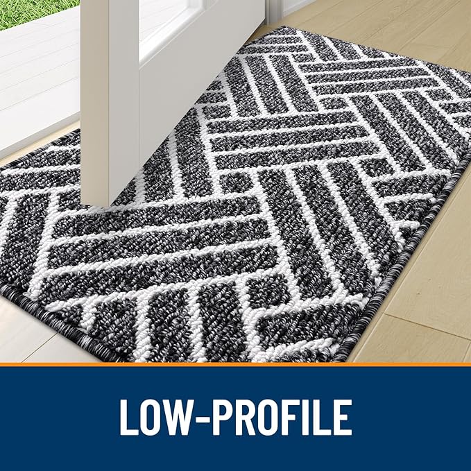 OLANLY Large Indoor Door Mat, 71x47 Inch, Dirt Resistant and Absorbent - Image 4