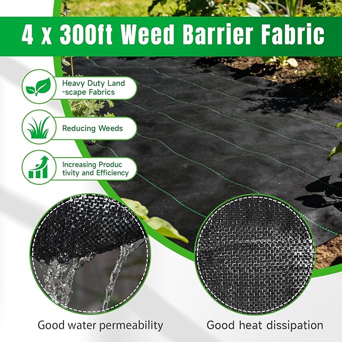 Weed Barrier Fabric Planting Cover - Image 3
