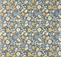 Self Adhesive 70's Vintage Dark Floral Shelf Liner Contact Paper Peel and Stick by Unknown