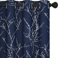 Deconovo Navy Blue Blackout Curtains, Living Room Curtain, Thermal Insulated by Deconovo