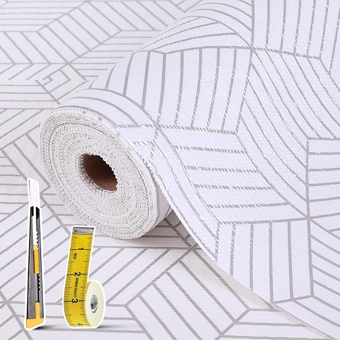 Shelf Liners for Kitchen Cabinets 24in x 30FT, Non Adhesive Cabinet Liner by Kimhan