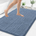 Smiry Luxury Chenille Bathroom Rugs 40x32, Extra Soft and Absorbent Shaggy Bath by Smiry