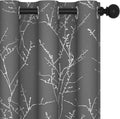 Deconovo Short Kitchen Curtains, 42 x 54 Inch Length 2 Panels Set, Thermal by Deconovo