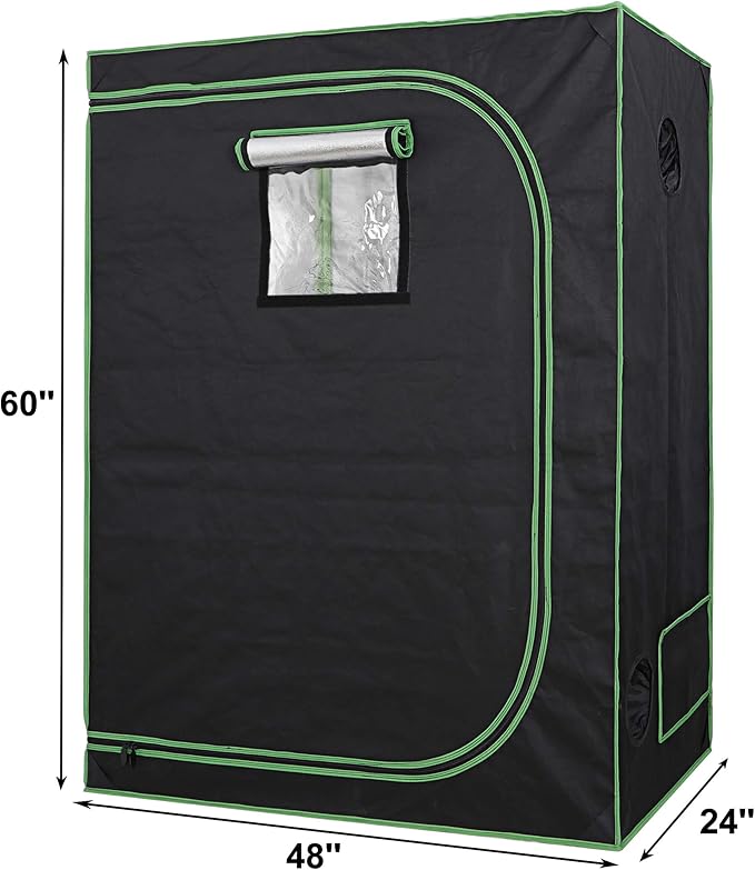 JungleA 2x4 Grow Tent, High Reflective Mylar Hydroponic Growing System - Image 8