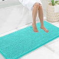 Smiry Luxury Chenille Bathroom Rugs 47x20, Extra Soft and Absorbent Shaggy Bath by Smiry