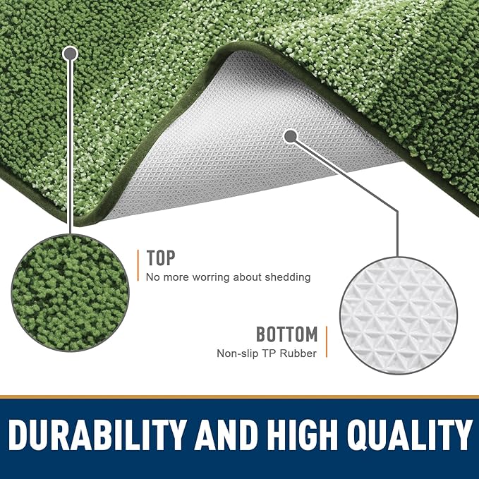 Smiry Dog Door Mat for Muddy Paws, Absorbs Moisture and Dirt, Low-Profile - Image 3