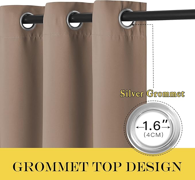NICETOWN Kitchen Blackout Curtain and Drape - Image 3