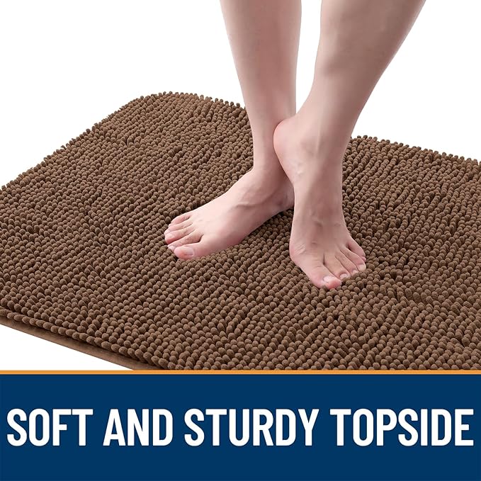 OLANLY Dog Door Mat for Muddy Paws 40x32, Absorbs Moisture and Dirt, Absorbent - Image 4