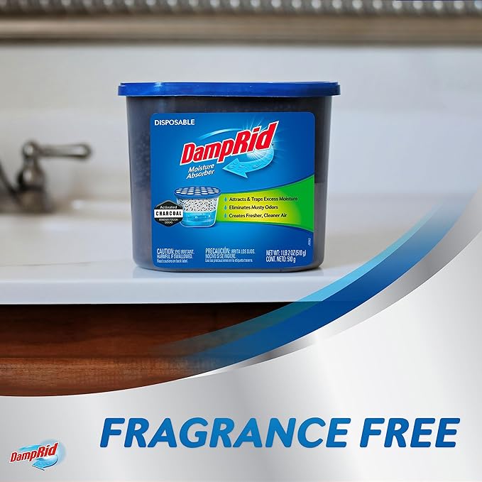 DampRid Fragrance Free Disposable Moisture Absorber - Image 7