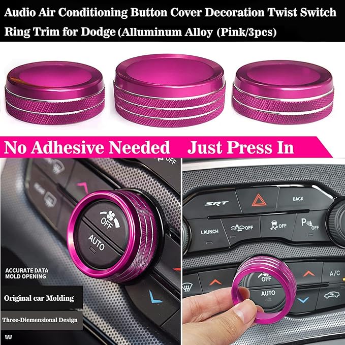 Auprite Climate Control Knob Covers - Image 3