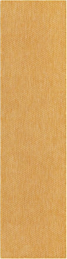 Unique Loom Collection Casual Transitional Solid Heathered Indoor/Outdoor by UniqueLoom