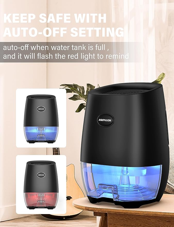 Dehumidifiers for Home, 35oz Small Dehumidifier for Bathroom - Image 3