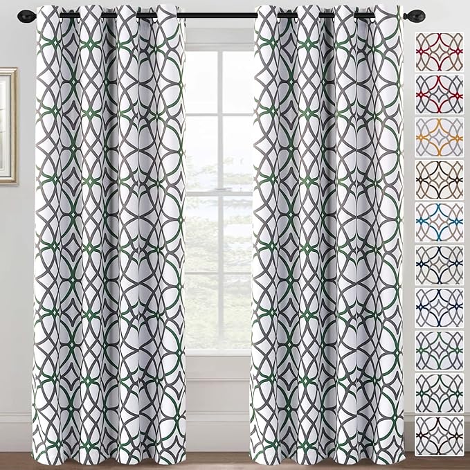 H.VERSAILTEX Blackout Curtains 84 inch Length 2 Panels Set Thermal Curtains & by HVERSAILTEX