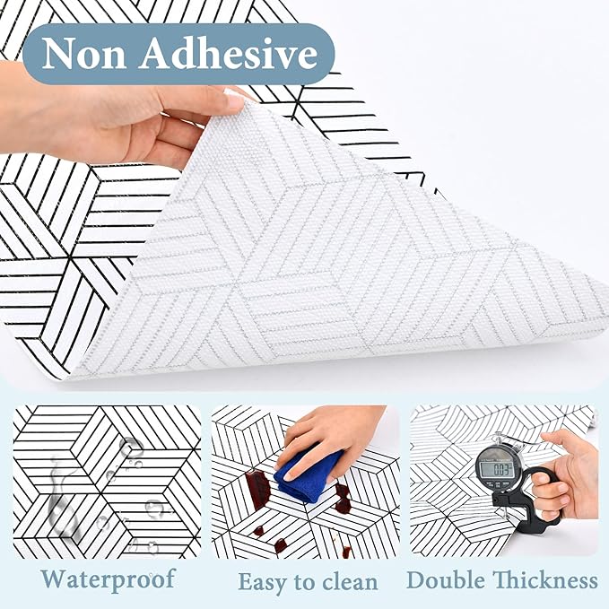 Shelf Liners for Kitchen Cabinets 12in x 30FT, Non Adhesive Cabinet Liner - Image 6