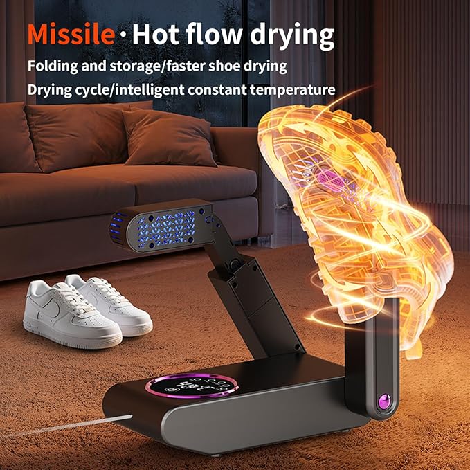 Shoe dryer, retractable shoe drying device - Image 5