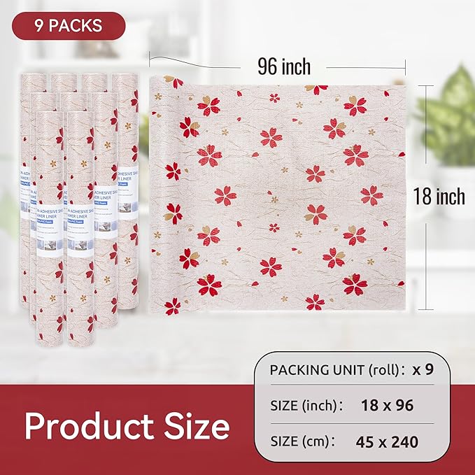 FIFTY FEET 18"x96" Non-Adhesive Shelf Liner - Image 5