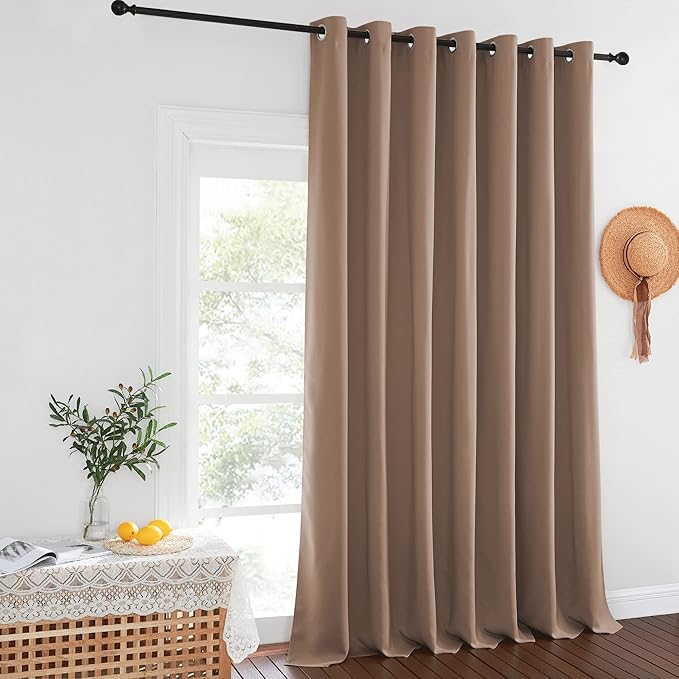 NICETOWN Blackout Patio Curtains 100 x 144 Inches Long - Image 8