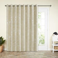 BUHUA Blackout Curtains for Sliding Door Extral Wide Room Divider Blackout by BUHUA