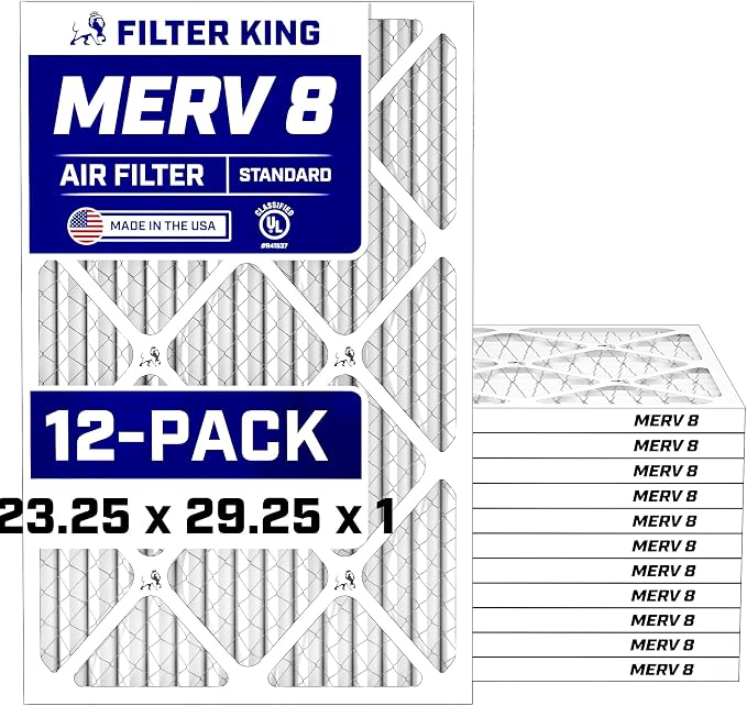 Filter King 23.25x29.25x1 Air Filter Dust & Allergy Control AC Furnace Filters by FilterKing