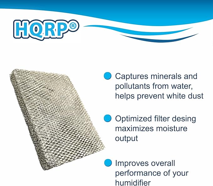 HQRP Wick Filter for Hunter 34305, 33350 Care Free Cool Mist Humidifiers - Image 4